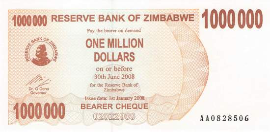 1 Million Dollars Zimbabwe p.53 2008